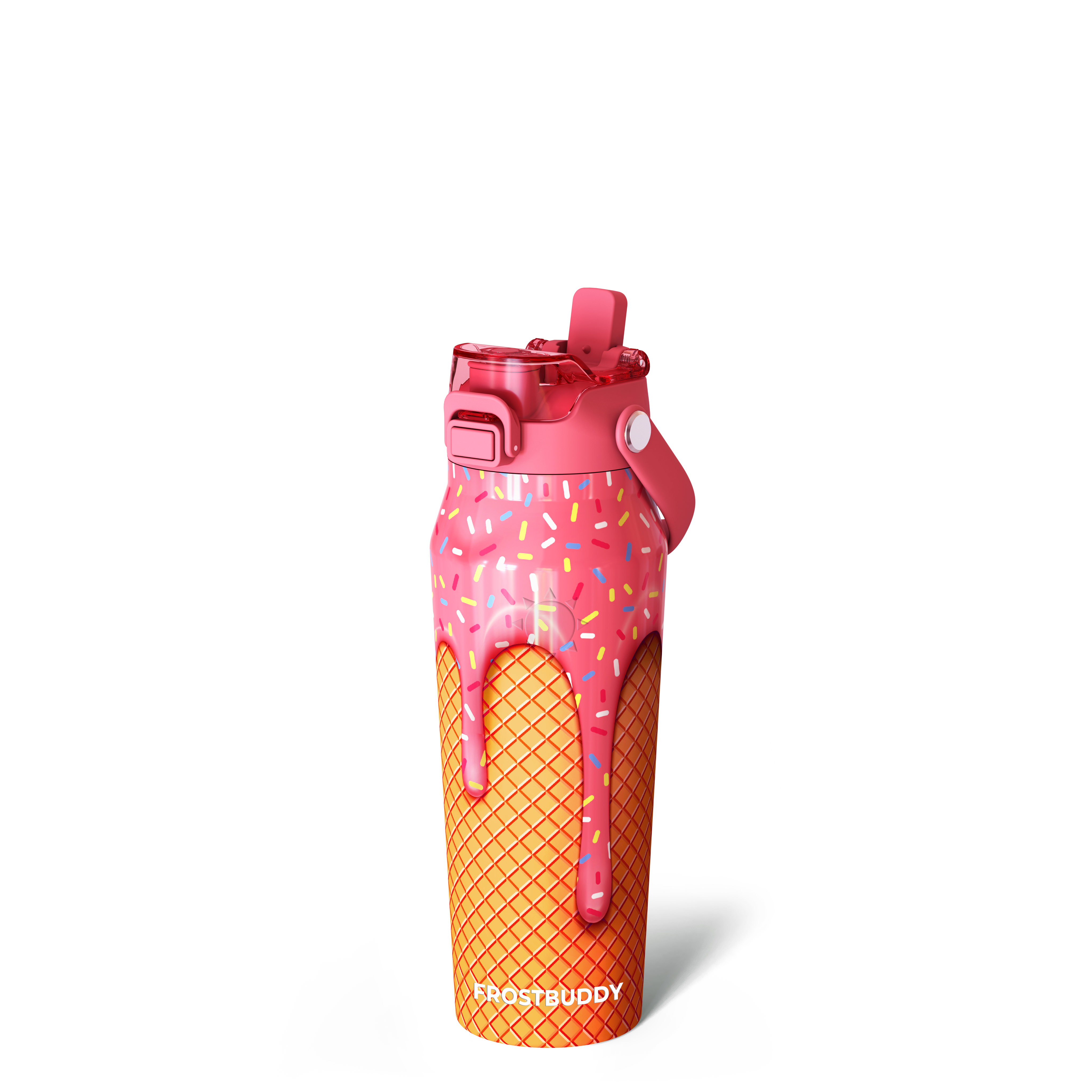 Bottle Buddy 24oz | Pink Ice Cream